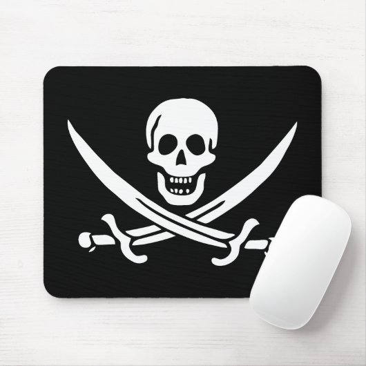 Tapis De Souris Jack Rackham (Avec souris)