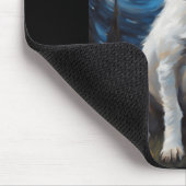 Tapis De Souris Jack Russel Avec Peinture Collaire Impression (Coin)