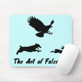 Tapis De Souris Jack Russel et Falconry (Avec souris)