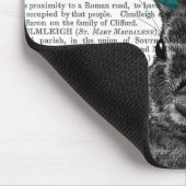 Tapis De Souris Jackalope avec Antlers Turquoise (Coin)