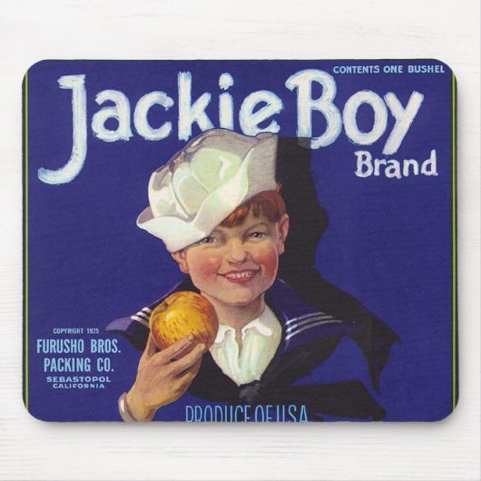 Tapis De Souris Jackie Boy (Devant)