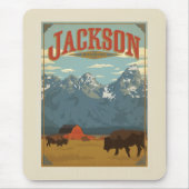 Tapis De Souris Jackson | Wyoming (Devant)