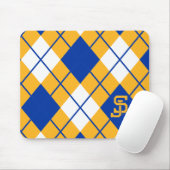 Tapis De Souris Jacquard de Spartans d'état de San Jose (Avec souris)