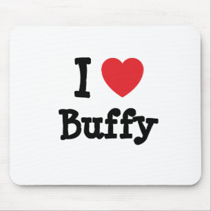 Tapis De Souris J'adore Buffy Heart