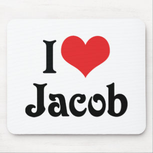 Tapis De Souris J'adore Jacob