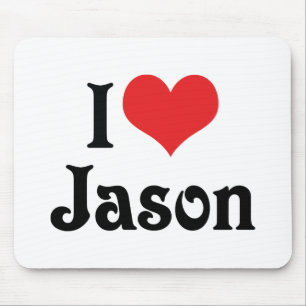 Tapis De Souris J'adore Jason