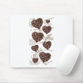 Tapis De Souris J'adore le café!! (Avec souris)