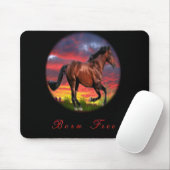 Tapis De Souris J'adore les chevaux (Avec souris)