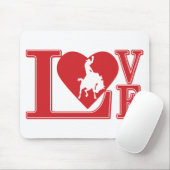 Tapis De Souris J'adore les Cowboys. J'aime les Cowboys (Avec souris)