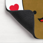 Tapis De Souris J'adore les pommes de terre (Coin)