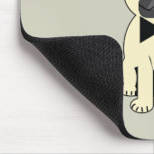Tapis De Souris J'adore mon Pug (Coin)