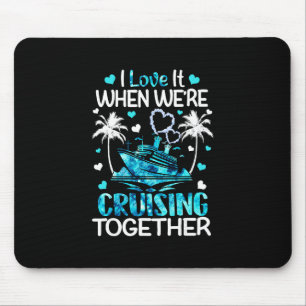 Tapis De Souris J'adore Quand On Croise Ensemble Hommes Femmes K