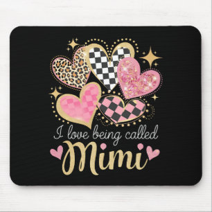 Tapis De Souris J'adore qu'on m'appelle Mimi Grand-mère Maman pour