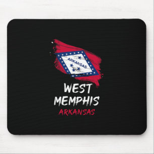 Tapis De Souris J'adore West Memphis Arkansas Splatter Trip Vacanc