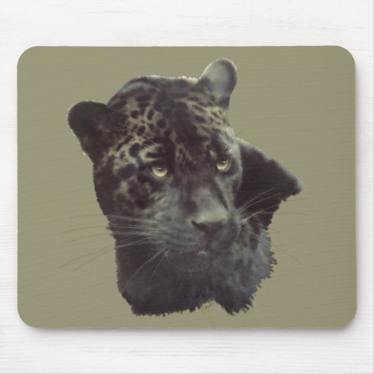 Tapis De Souris Jaguar noir (Devant)
