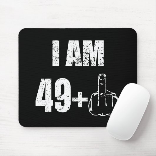 Tapis De Souris J'ai 49 ans plus l'une chemise 67 cinquantième des (Avec souris)