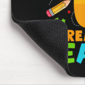 Tapis De Souris J'ai 6 ans prêt à apprendre mon retour à l'école 1 (Coin)