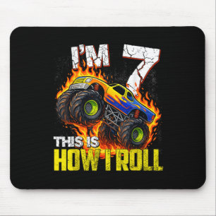 Tapis De Souris J'ai 7 ans C'est comme ça que je roule 7e annivers