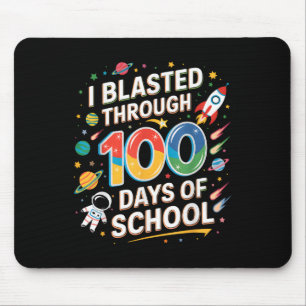 Tapis De Souris J'Ai Blessé Pendant 100 Jours D'École 100E Jour Ga