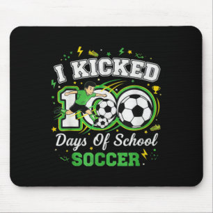 Tapis De Souris J'ai botté 100 jours de sport de football scolaire