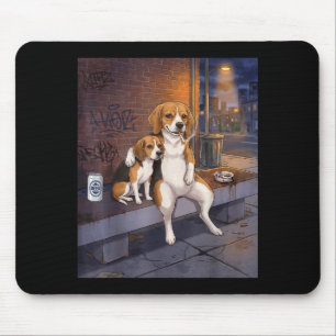 Tapis De Souris J'ai Ce Chien En Moi Drôle Beagle Buvant Bière Mem