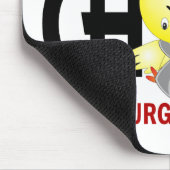 Tapis De Souris J'ai combattu comme un survivant de chirurgie (Coin)