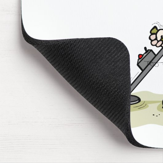 Tapis De Souris J'Ai Creusé Booty Metal Détection Guy (Coin)