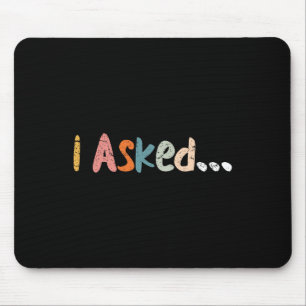 Tapis De Souris J'Ai Demandé Au Mariage Groom Fiance Future M. Eng