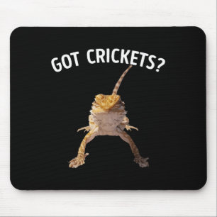 Tapis De Souris J'ai des crickets, une chemise de dragon