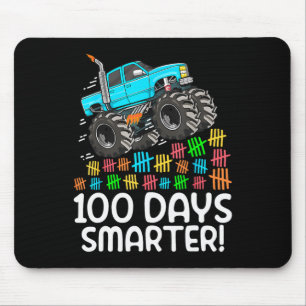Tapis De Souris J'Ai Écrasé 100 Jours De Camion Monster De L'École