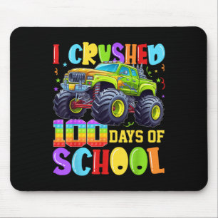 Tapis De Souris J'Ai Écrasé 100 Jours D'École Garçon Monster Camio
