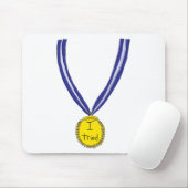 Tapis De Souris J'ai essayé la médaille (Avec souris)