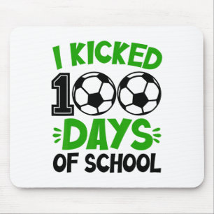Tapis De Souris J'Ai Joué 100 Jours De Football Scolaire 100E Jour
