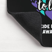 Tapis De Souris J'Ai Le Temps D'Écouter La Sensibilisation À La Pr (Coin)
