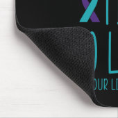 Tapis De Souris J'Ai Le Temps D'Écouter Sensibilisation Au Suicide (Coin)