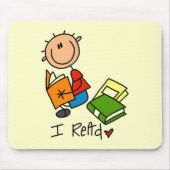 Tapis De Souris J'ai lu des t-shirts et des cadeaux (Devant)