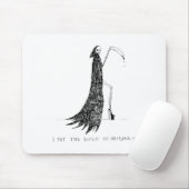 Tapis De Souris J'Ai Mis L'En Nécrologie Funny Halloween Dark Humo (Avec souris)