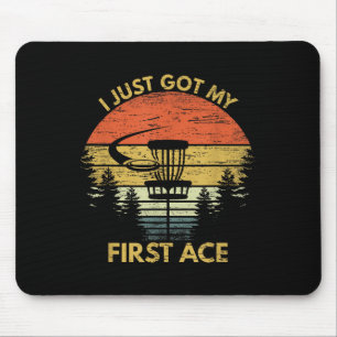 Tapis De Souris J'Ai Mon Premier Disque Motivationnel Ace Golf Cad