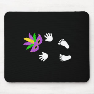Tapis De Souris J'Ai Obtenu Le Carnaval Byby Happy Mardi Gras