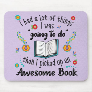 Tapis De Souris J'Ai Pris Un Magnifique Livre