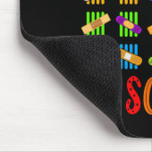 Tapis De Souris J'Ai Survécu À 100 Jours D'Enseignant Scolaire Et (Coin)