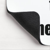 Tapis De Souris J'ai trouvé cet humérus (Coin)