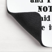 Tapis De Souris J'ai un violoncelle (Coin)