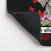 Tapis De Souris J'ai une sensibilisation à l'anémie falciforme (Coin)