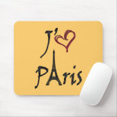 Tapis De Souris j'aime (Avec souris)