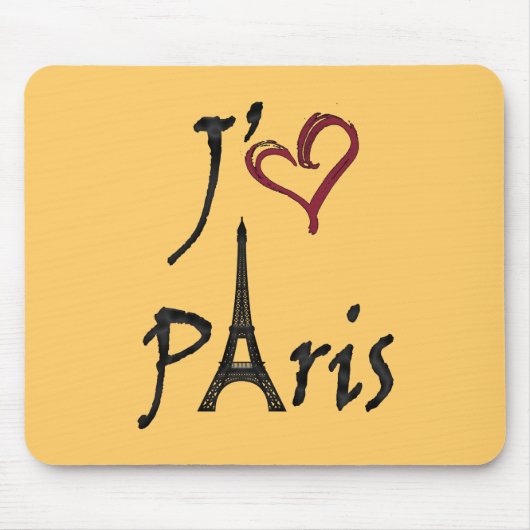 Tapis De Souris j'aime (Devant)