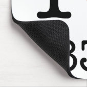 Tapis De Souris J'aime 18350 batteries de Li-Ion (Coin)