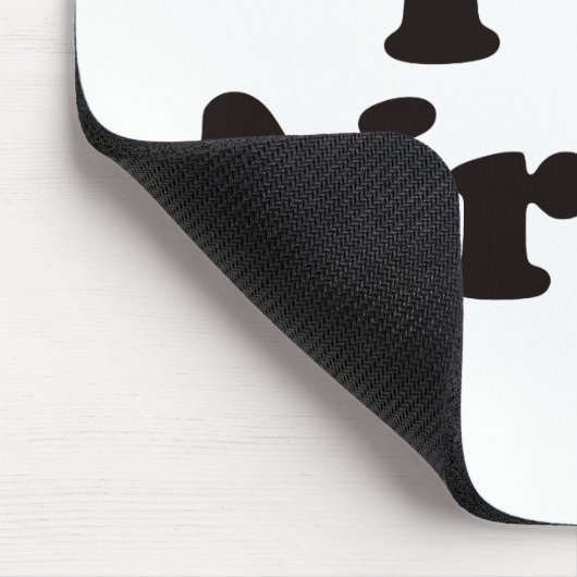 Tapis De Souris J'aime Airsoft (Coin)