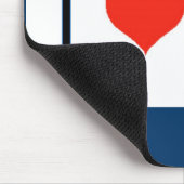 Tapis De Souris J'aime Bibi (Coin)