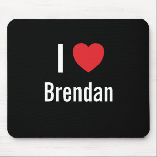 Tapis De Souris J'aime Brendan
